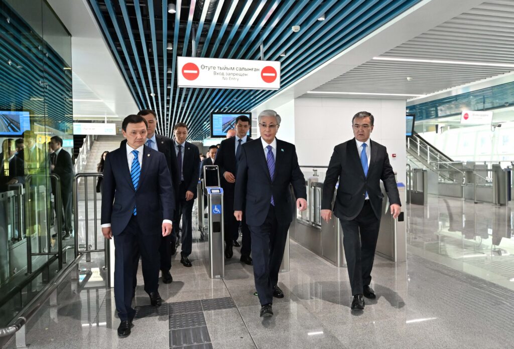 Мемлекет басшысы Astana LRT жүйесін іске қосу рәсіміне қатысты